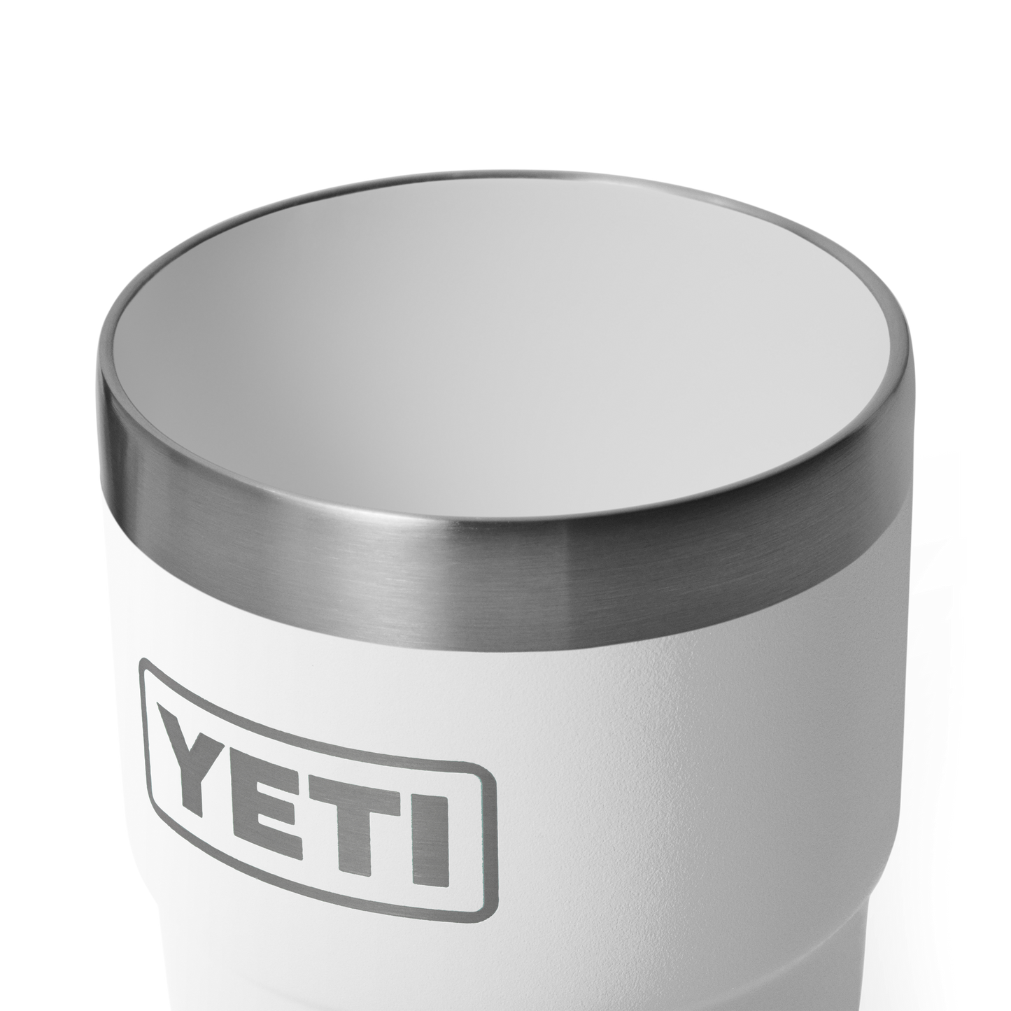 YETI Rambler® Stapelbarer Becher mit 8 oz (236 ml) Fassungsvermögen Weiß