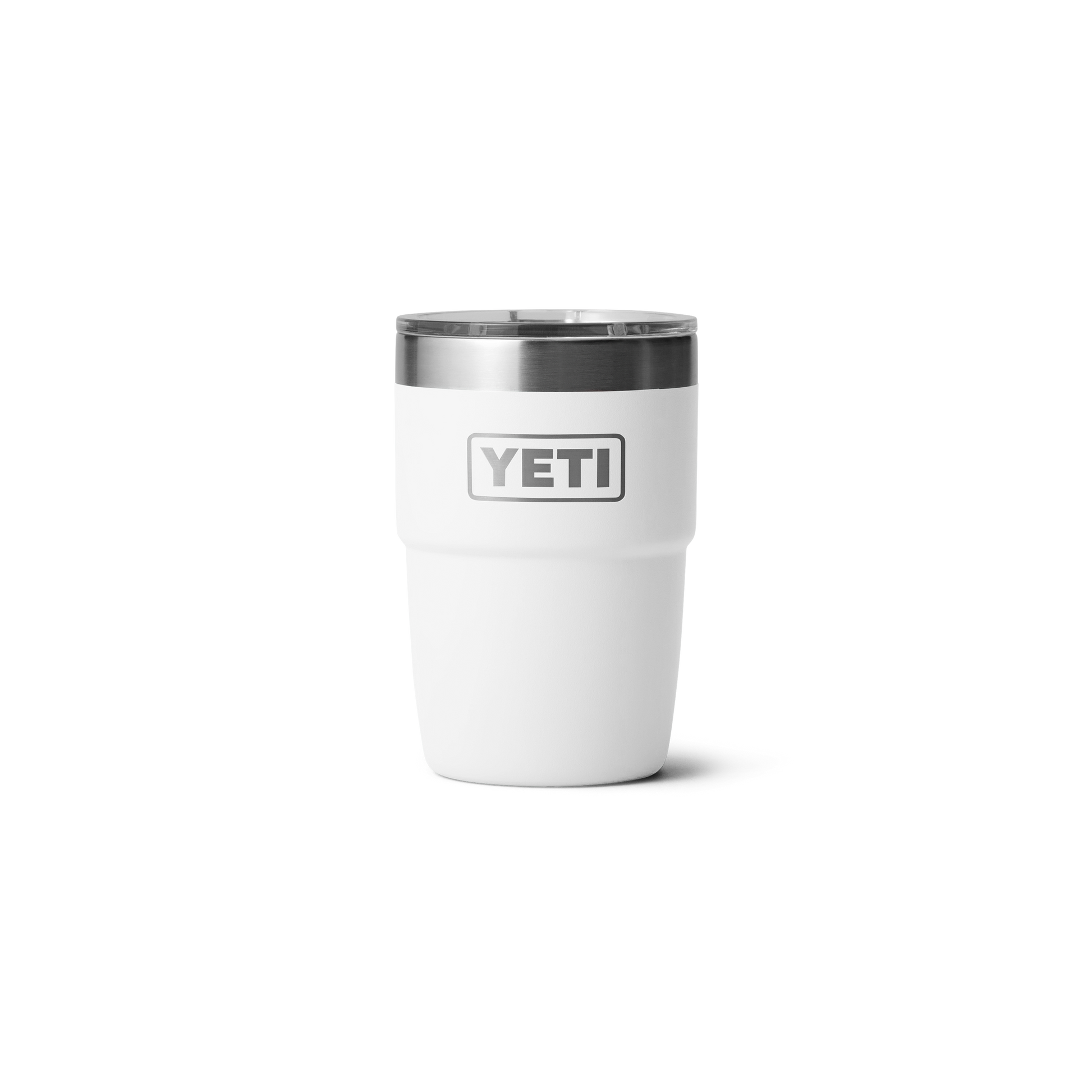 YETI Rambler® Stapelbarer Becher mit 8 oz (236 ml) Fassungsvermögen Weiß