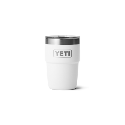 YETI Rambler® Stapelbarer Becher mit 8 oz (236 ml) Fassungsvermögen Weiß