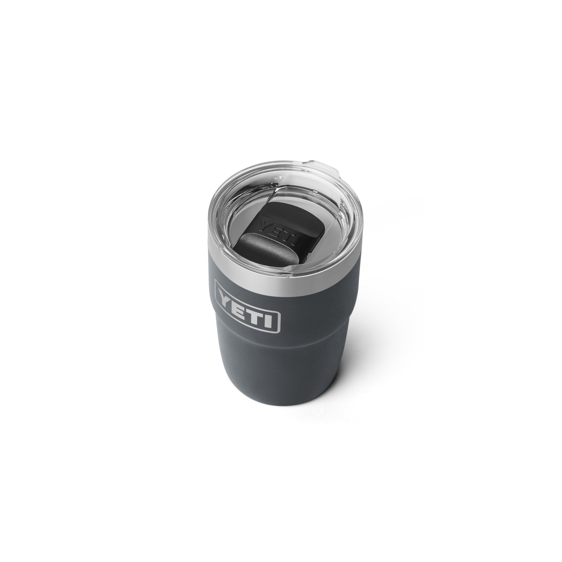 YETI Rambler® Stapelbarer Becher mit 8 oz (236 ml) Fassungsvermögen Charcoal