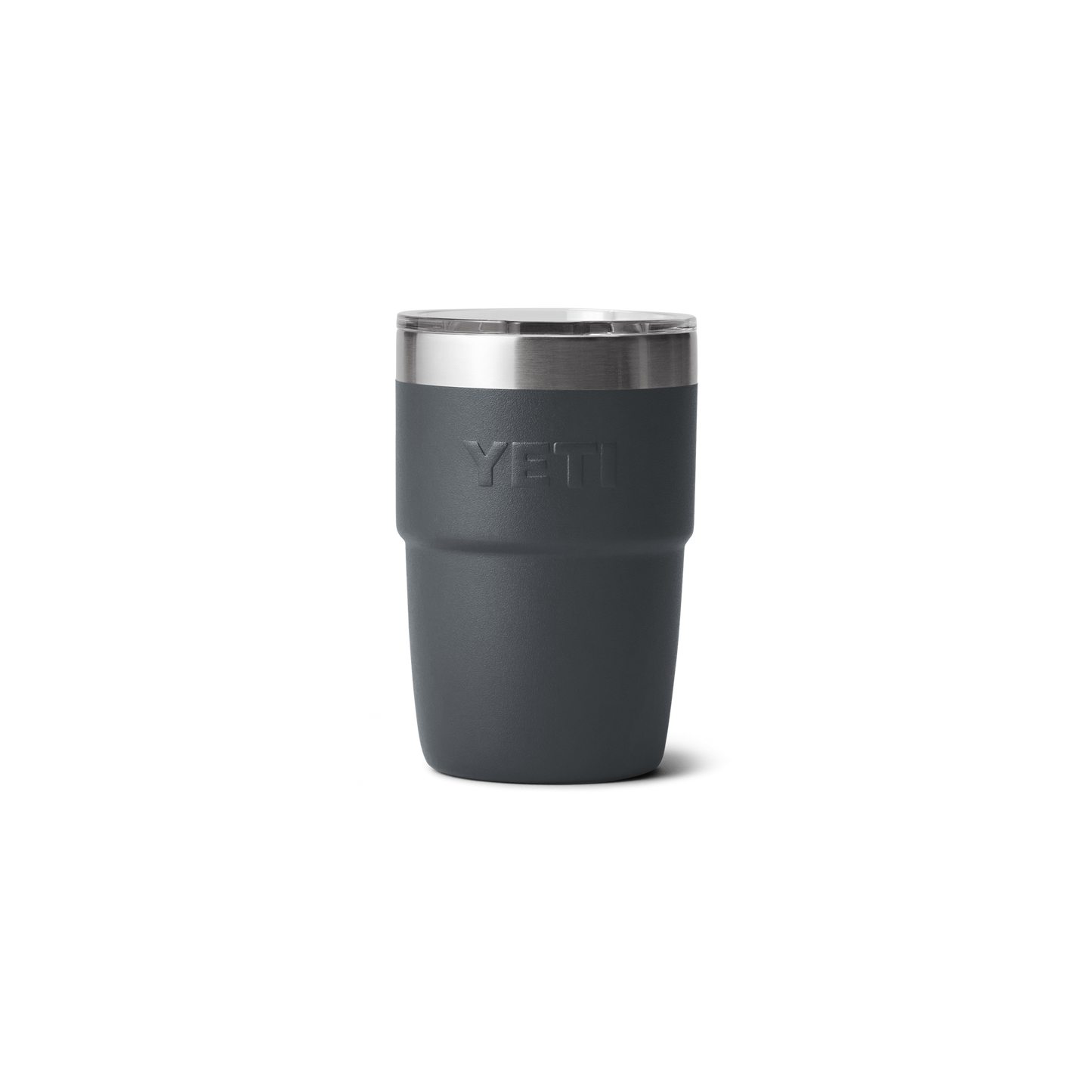 YETI Rambler® Stapelbarer Becher mit 8 oz (236 ml) Fassungsvermögen Charcoal