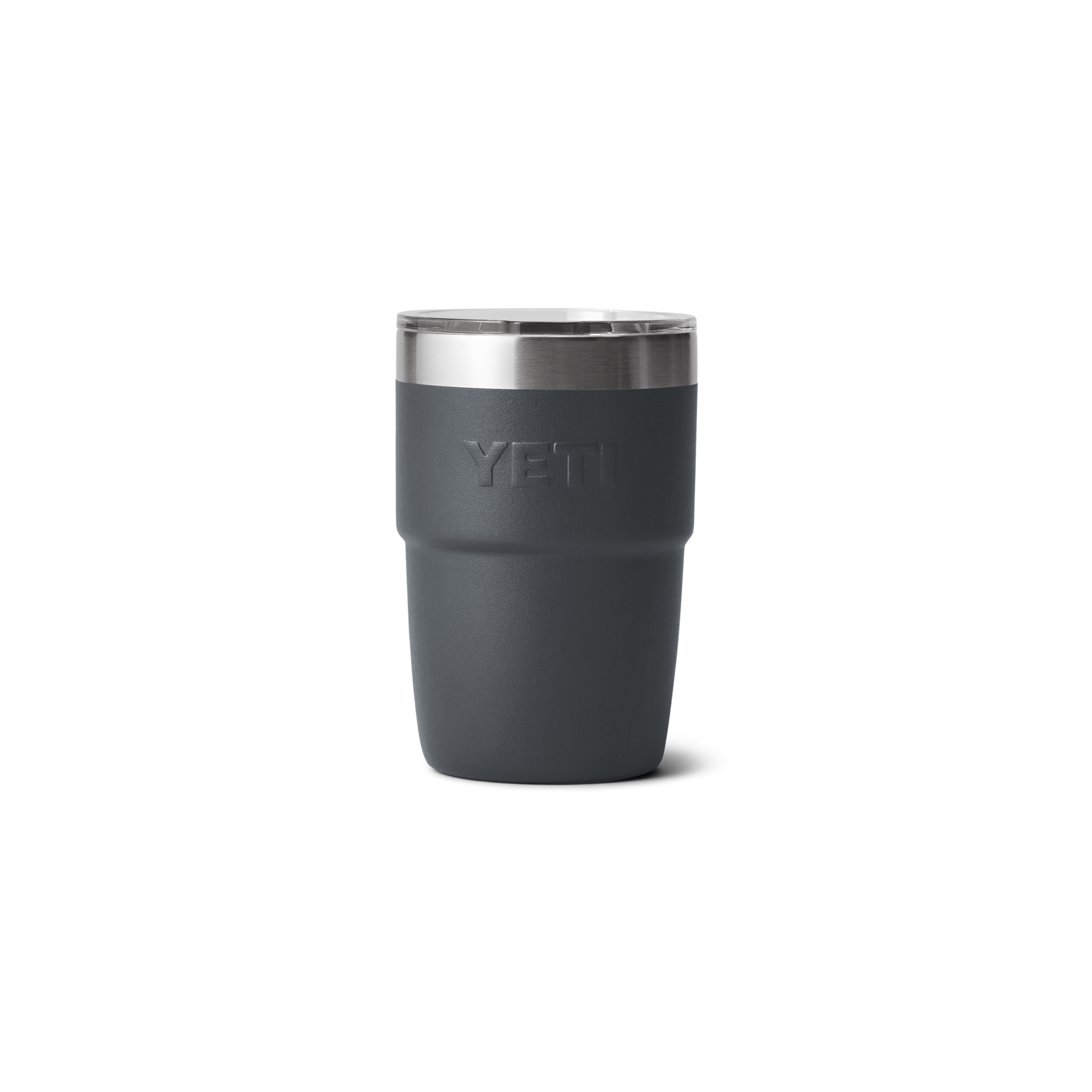 YETI Rambler® Stapelbarer Becher mit 8 oz (236 ml) Fassungsvermögen Charcoal