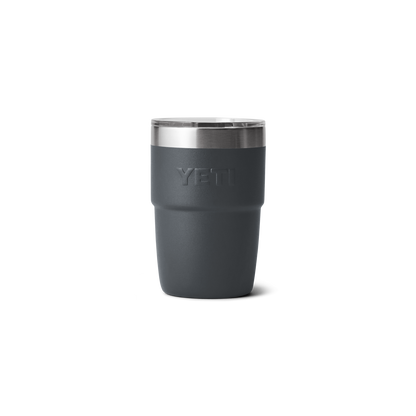 YETI Rambler® Stapelbarer Becher mit 8 oz (236 ml) Fassungsvermögen Charcoal