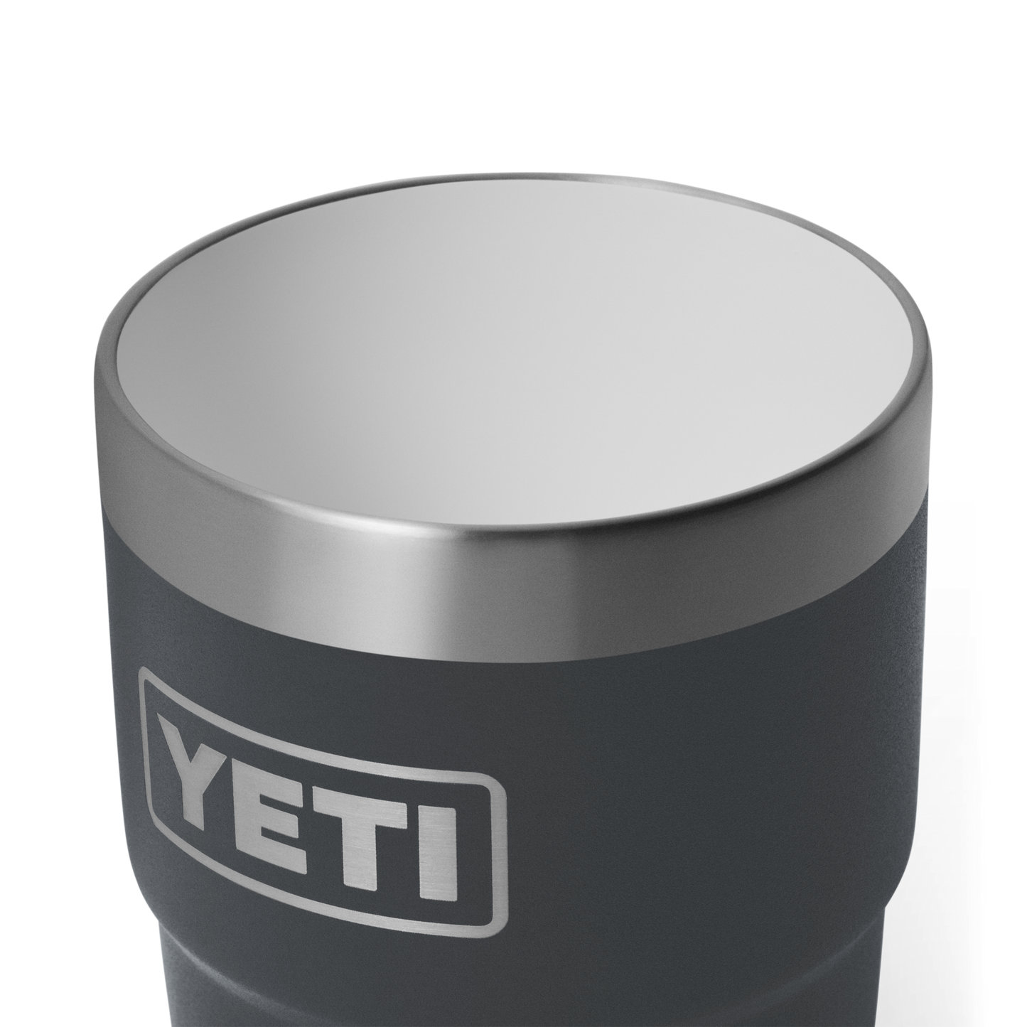YETI Rambler® Stapelbarer Becher mit 8 oz (236 ml) Fassungsvermögen Charcoal