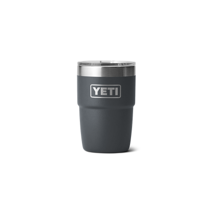 YETI Rambler® Stapelbarer Becher mit 8 oz (236 ml) Fassungsvermögen Charcoal