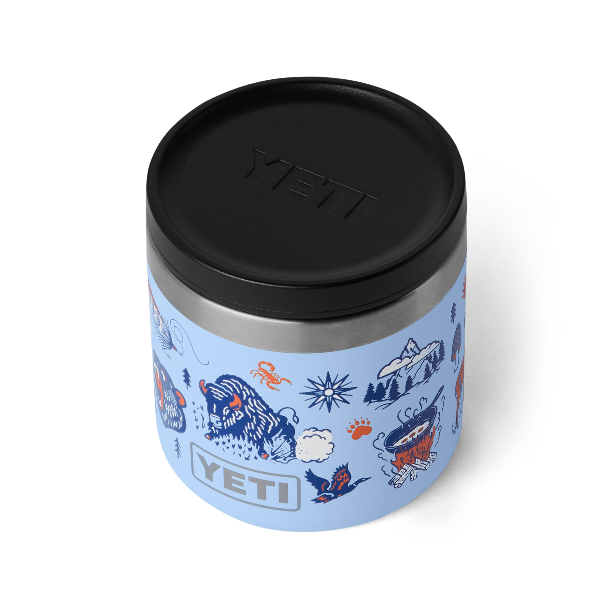 YETI Rambler® 8 oz (237 ml) Insulated Food Jar Big Sky Summer Camp