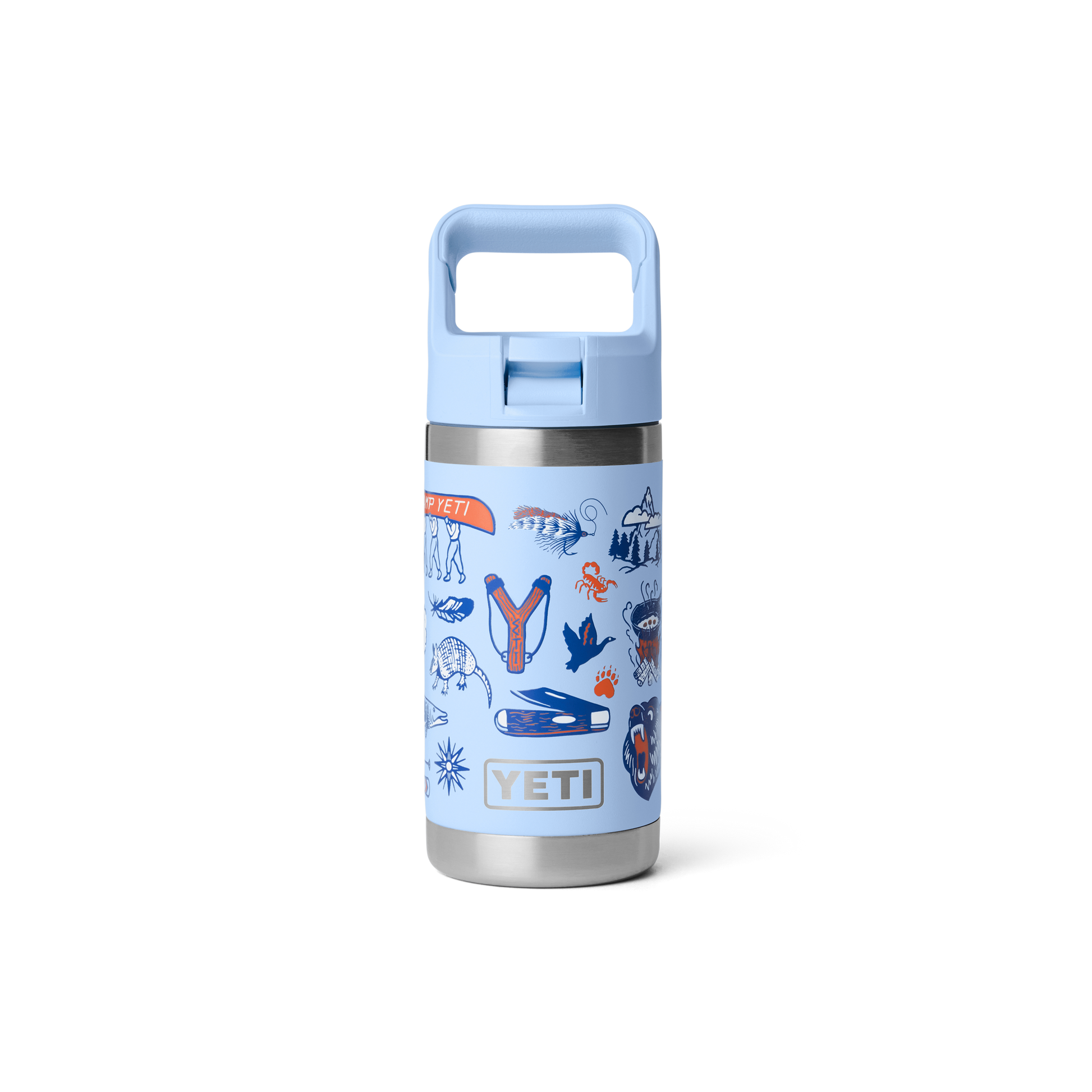 YETI Rambler® Jr 12 oz (355 ml) Kids' Bottle Big Sky Summer Camp