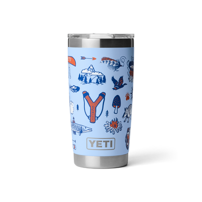 YETI Rambler® 20 oz (591 ml) Tumbler Big Sky Summer Camp
