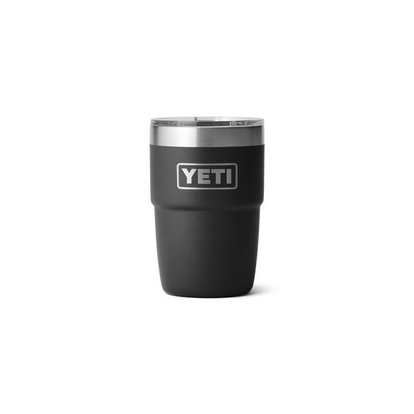 YETI Rambler® 8 oz (237 ml) Tasse Schwarz