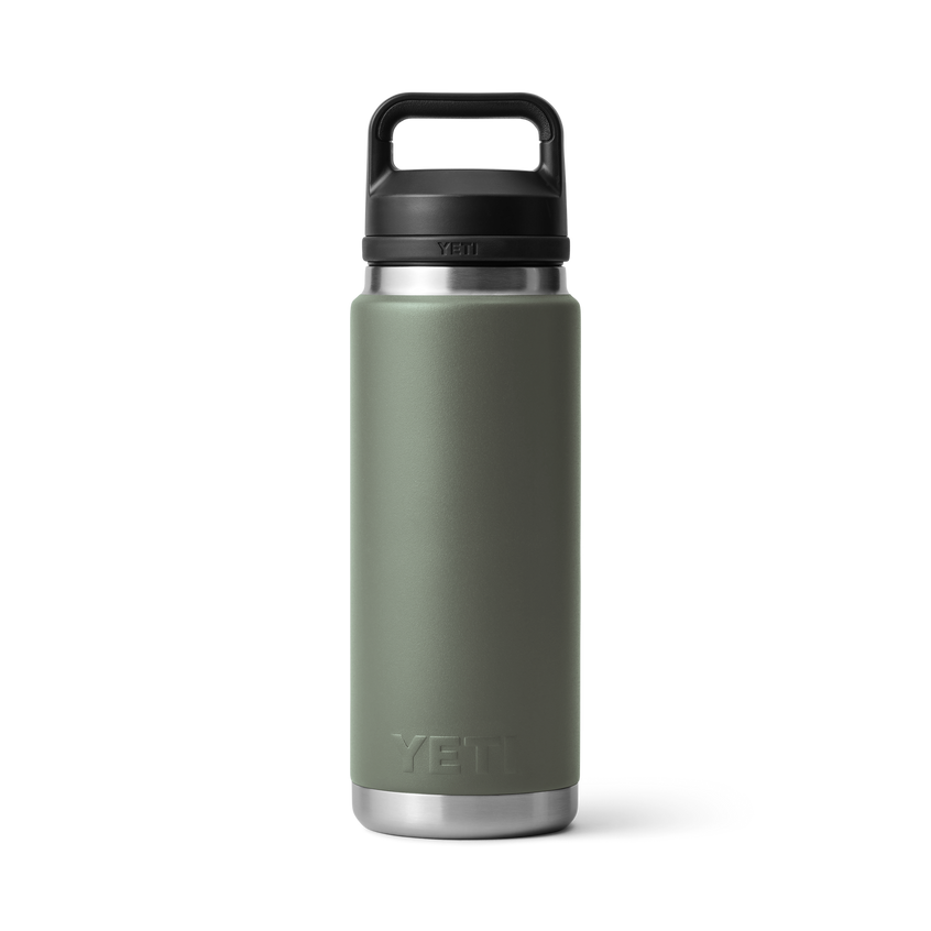 YETI Rambler® 26 oz Flasche mit Chug-Verschluss (760 ml) Camp Green