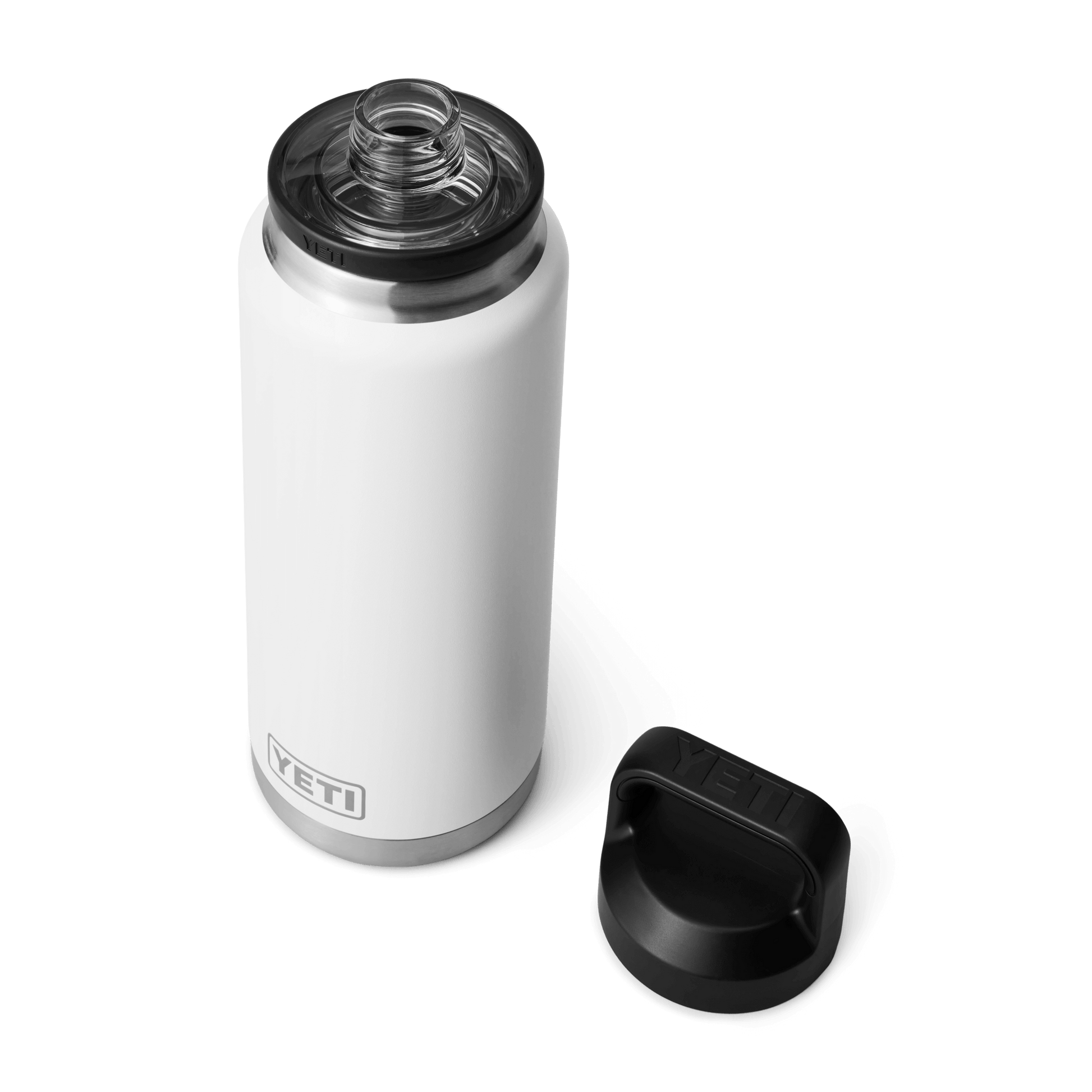 YETI Rambler® 36 oz Flasche mit Chug-Verschluss (1065 ml) Weiss