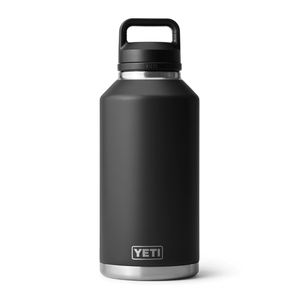 YETI Rambler® 64 oz Flasche (1,9 l) mit Chug-Verschluss Schwarz