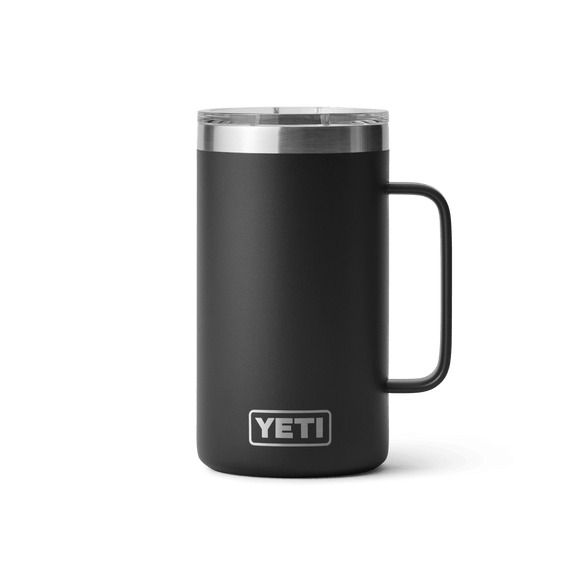 YETI Rambler® 24 oz Krug (710 ml) Schwarz