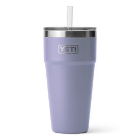 YETI Rambler® 26 oz Becher mit Trinkhalm (760 ml) Cosmic Lilac