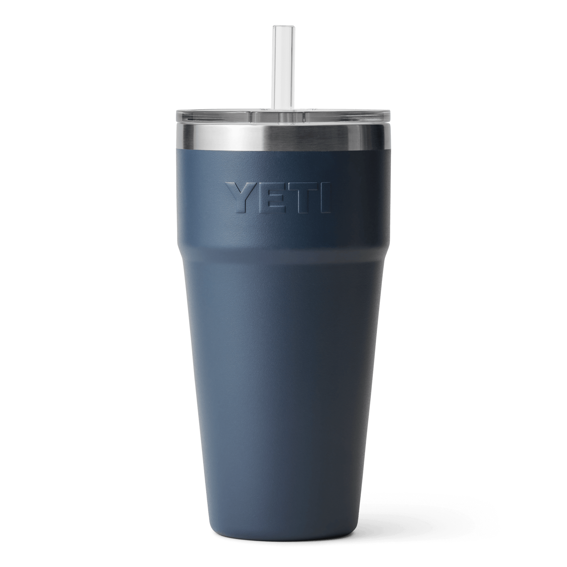 YETI Rambler® 26 oz Becher mit Trinkhalm (760 ml) Navy