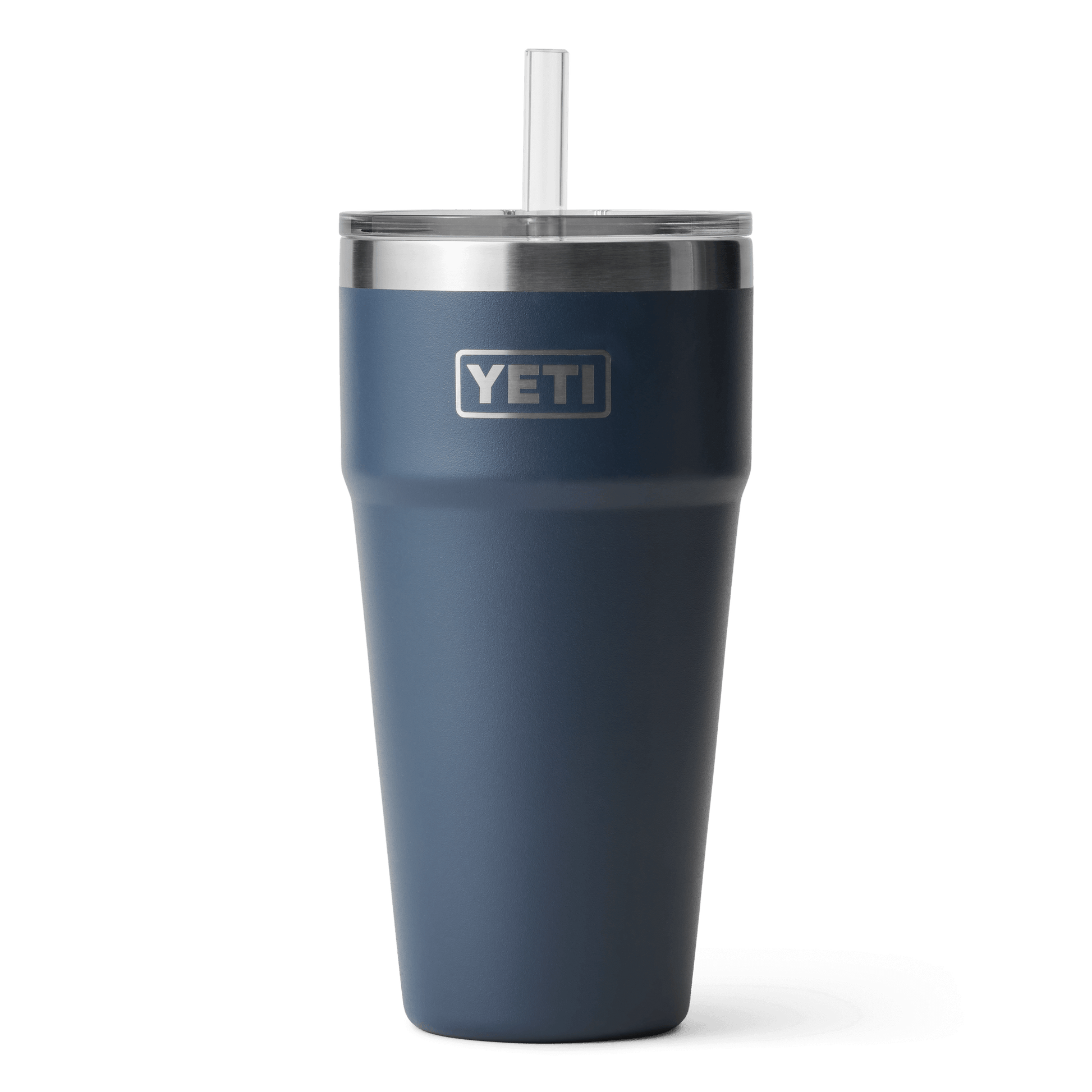 YETI Rambler® 26 oz Becher mit Trinkhalm (760 ml) Navy