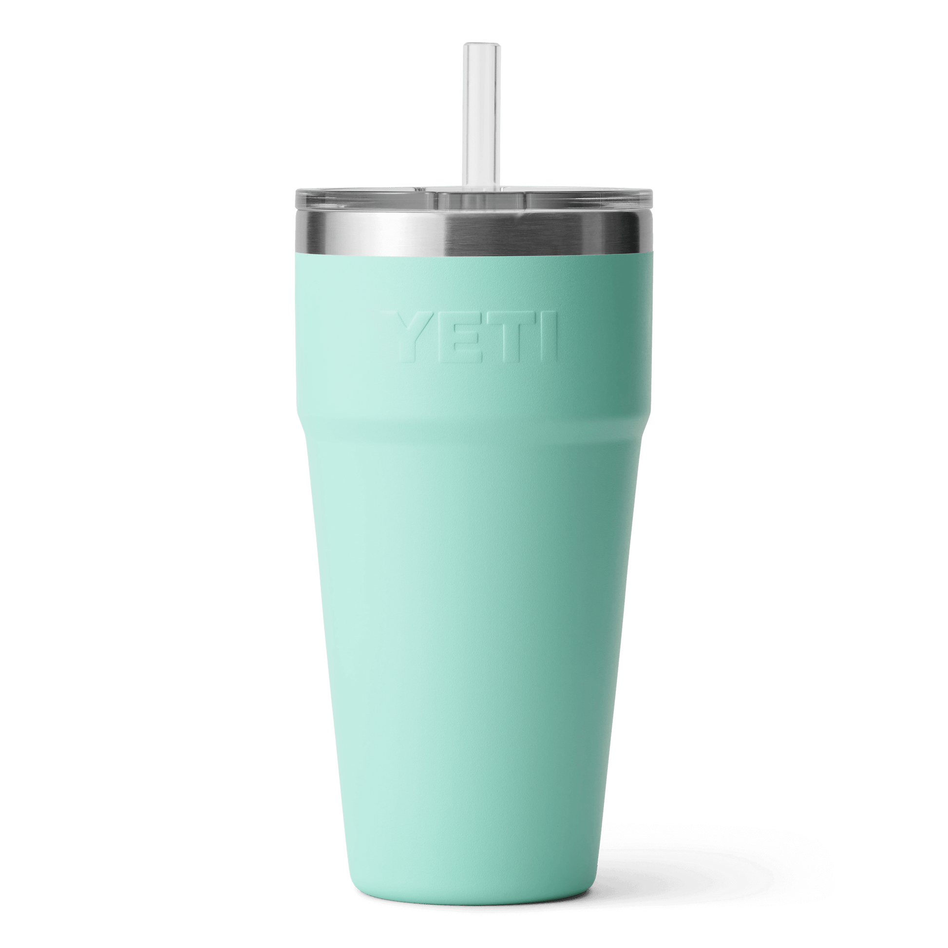 YETI Rambler® 26 oz Becher mit Trinkhalm (760 ml) Sea Foam