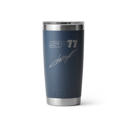 YETI ORACLE RED BULL RACING Rambler® 20 oz Becher (591 ml) - Fahrerausweis - Checo Navy