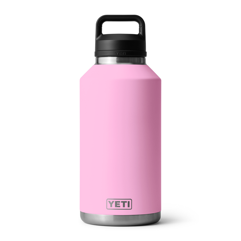 YETI Rambler® 64 oz Flasche (1,9 l) mit Chug-Verschluss Power Pink