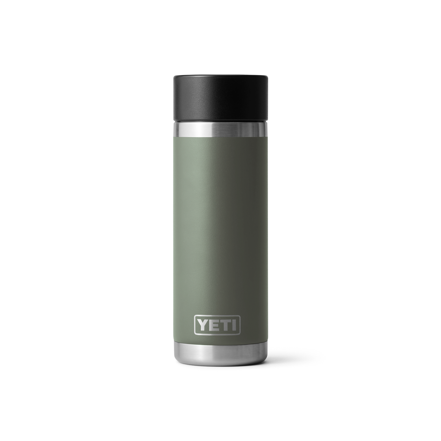 YETI Rambler® 18 oz Flasche mit HotShot-Verschluss (532 ml) Camp Green