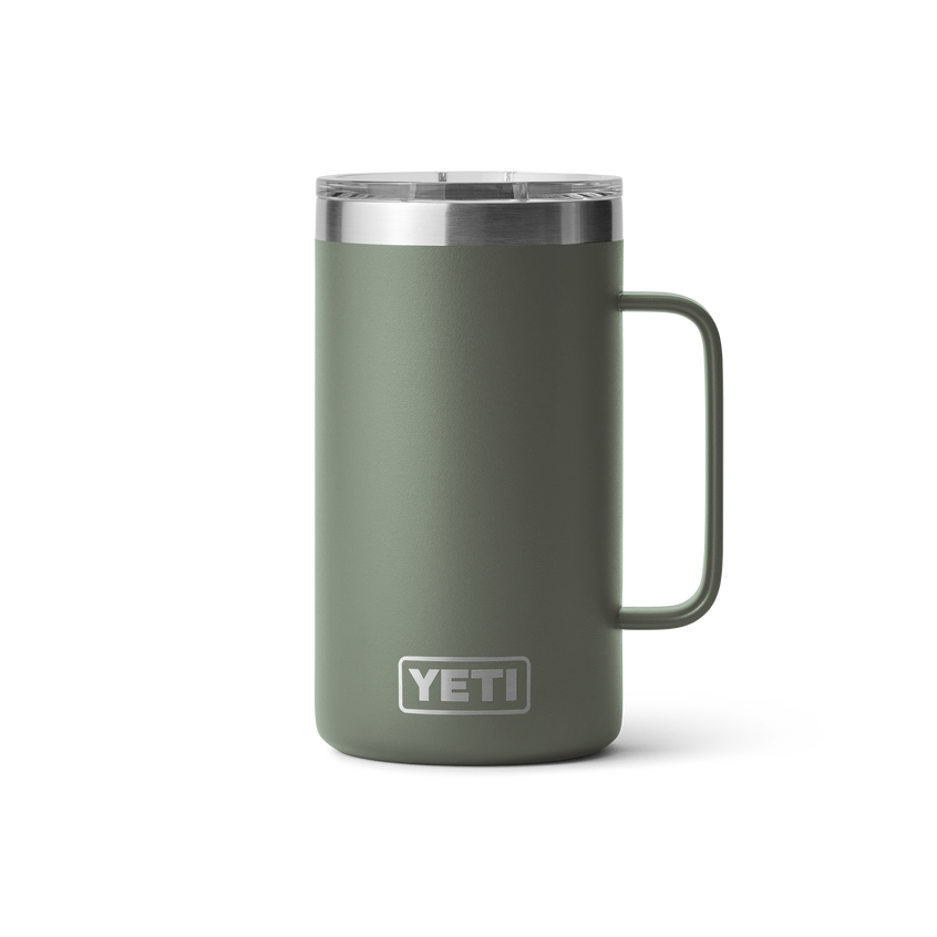 YETI Rambler® 24 oz Krug (710 ml) Camp Green