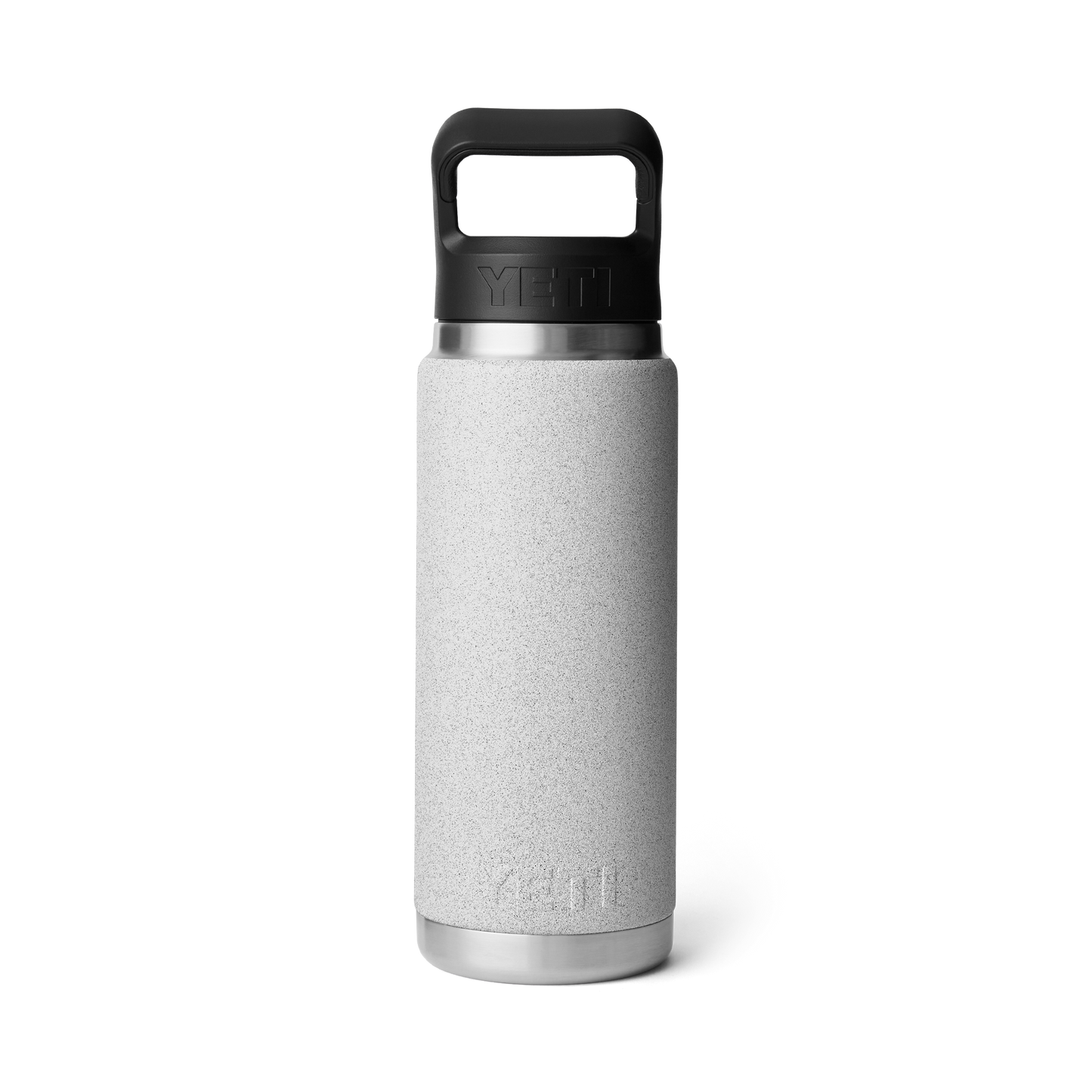 YETI  Rambler® 26 oz (739 ml) Flasche Mit Trinkhalm-Deckel Grey Stone