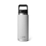  YETI Rambler® 26 oz (739 ml) Flasche Mit Trinkhalm-Deckel Grey Stone