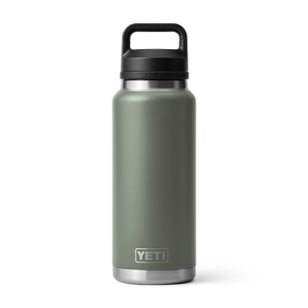 YETI Rambler® 36 oz Flasche mit Chug-Verschluss (1065 ml) Camp Green