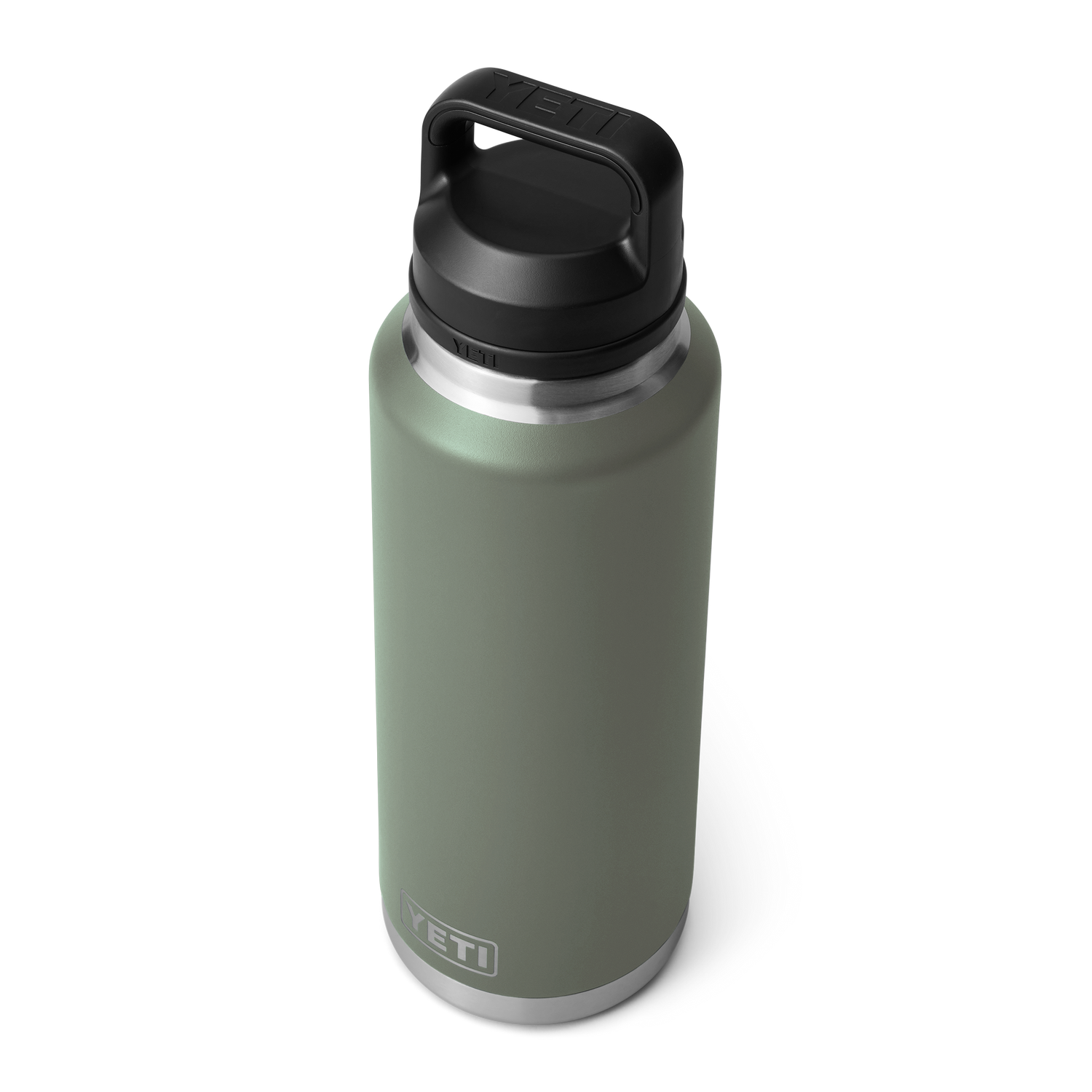 YETI Rambler® 46 oz Flasche (1,4 l) mit Chug-Verschluss Camp Green