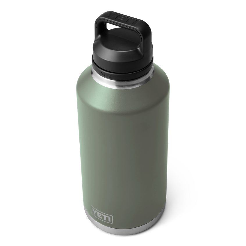 YETI Rambler® 64 oz Flasche (1,9 l) mit Chug-Verschluss Camp Green