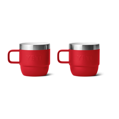 YETI Rambler® 6 oz (177 ml) Stapelbare Tasse Rescue Red