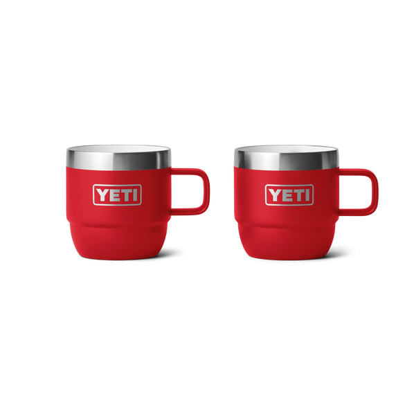 YETI Rambler® 6 oz (177 ml) Stapelbare Tasse Rescue Red