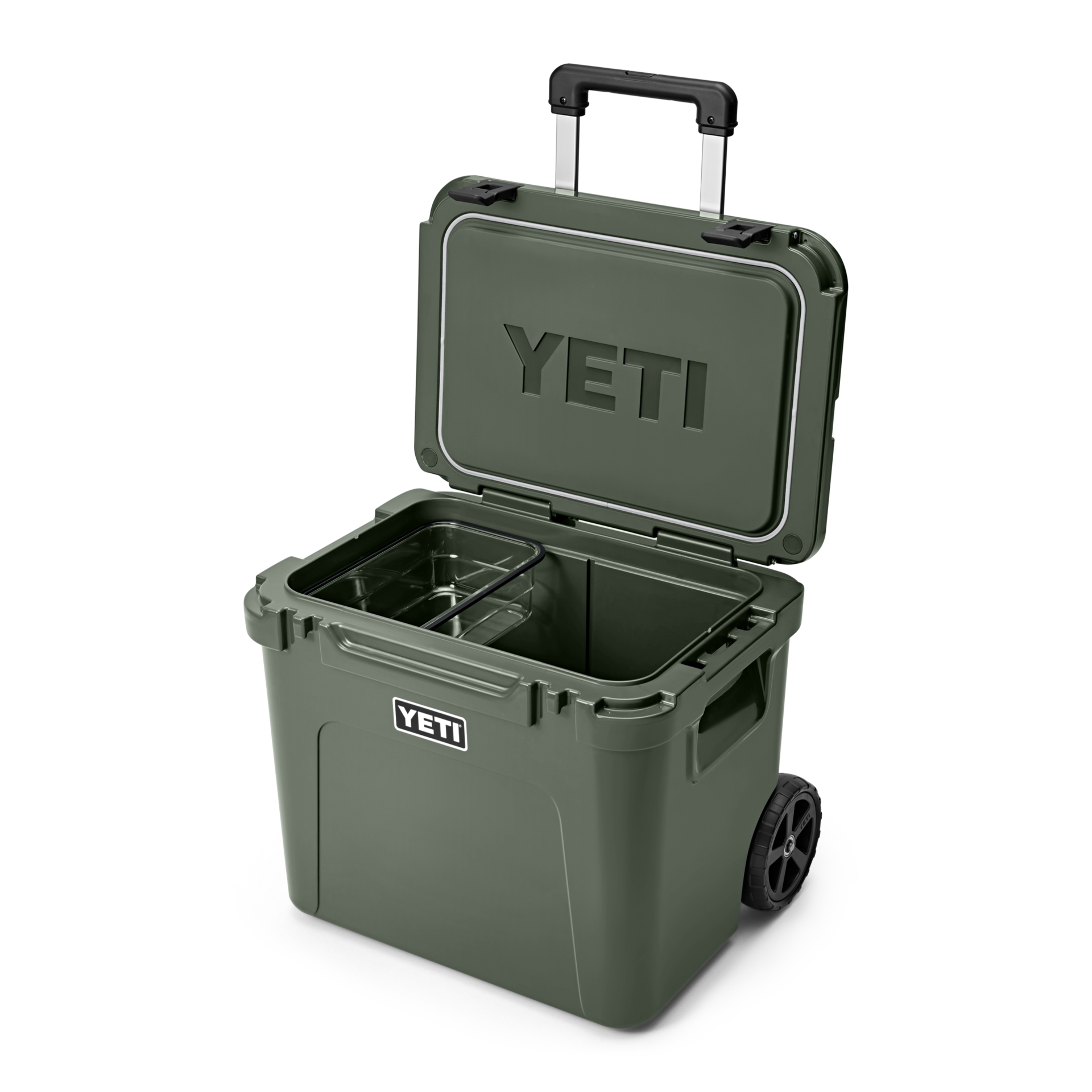 YETI Roadie® 60 Kühlbox auf Rädern Camp Green