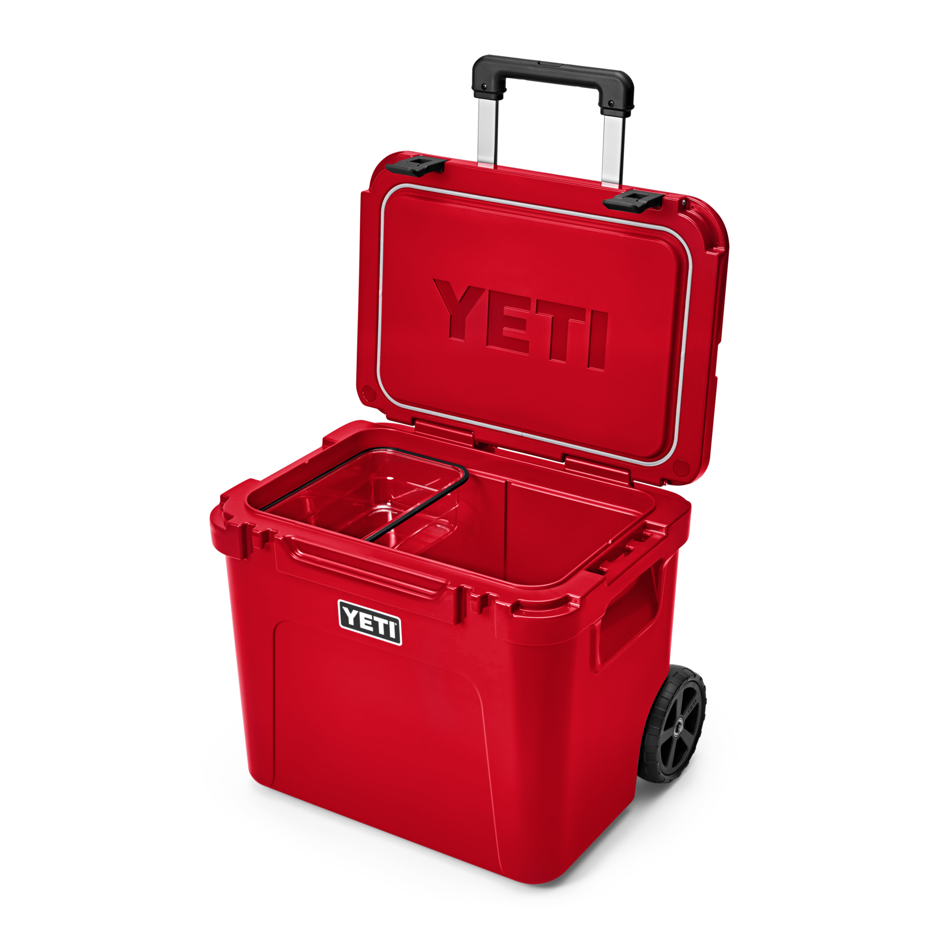 YETI Roadie® 60 Kühlbox auf Rädern Rescue Red