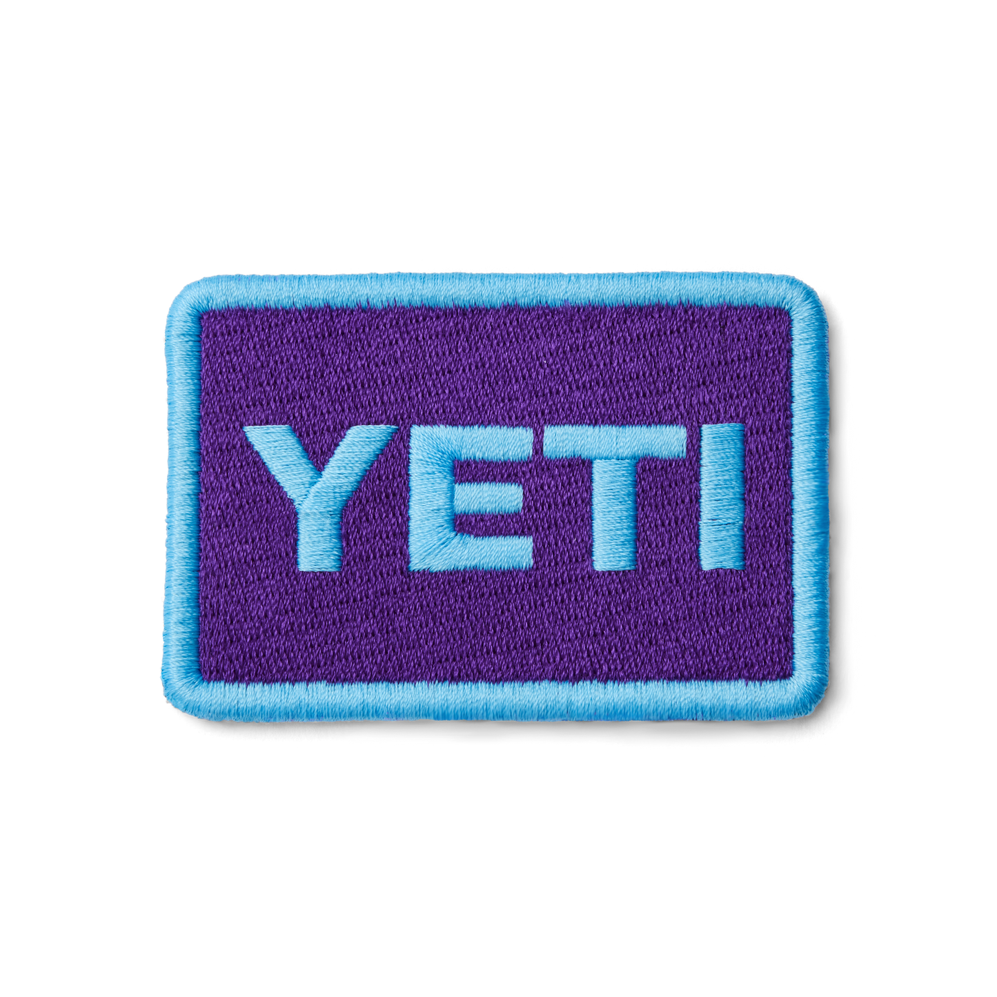 YETI Logo Bage Patch Pace Purple