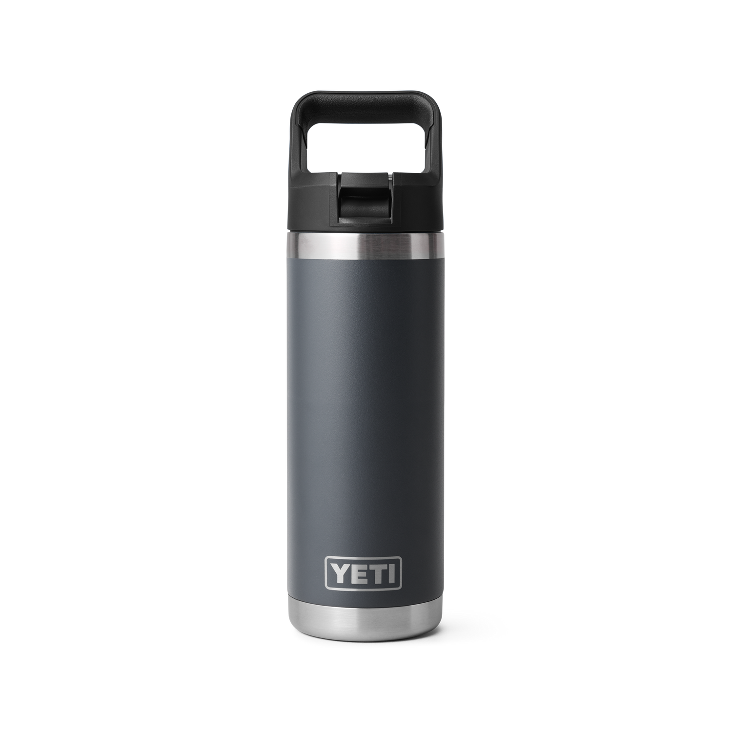 YETI Rambler® 18 oz Flasche (532 ml) Charcoal