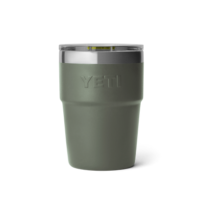 YETI Rambler® 16 oz (473 ml) Stackable Cup Camp Green / Firefly Yellow