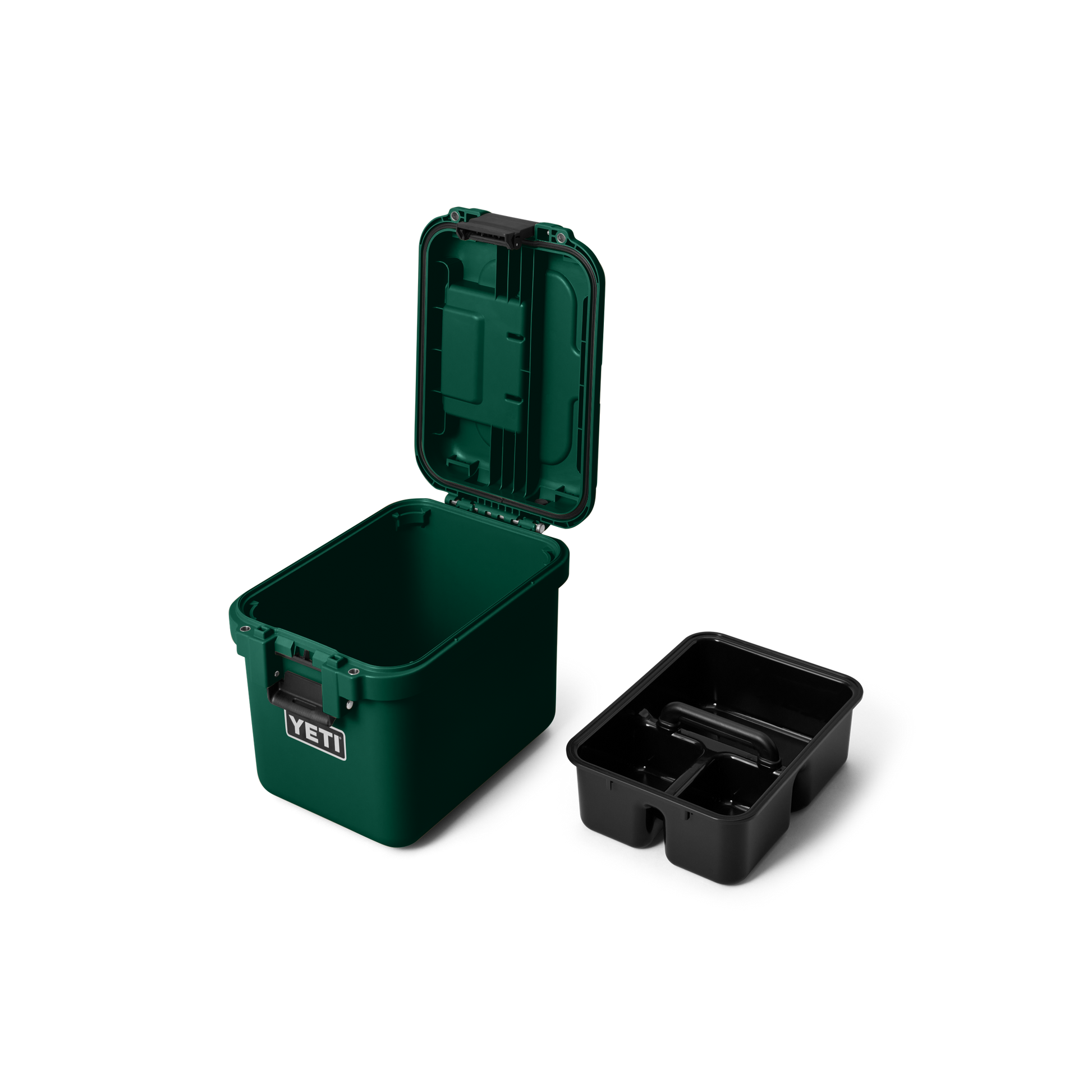 YETI LoadOut® GoBox 15 Gear Case Black Forest Green