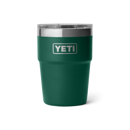 YETI Rambler® 16 oz (473 ml) Stackable Cup Black Forest Green