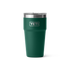 YETI Rambler® 20 oz (591 ml) Stackable Cup Black Forest Green