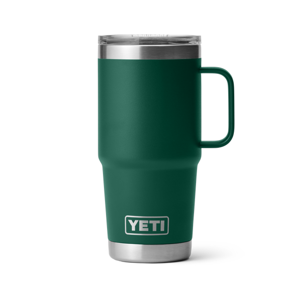 YETI Rambler® 20 oz (591 ml) Travel Mug Black Forest Green