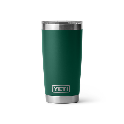 YETI Rambler® 20 oz (591 ml) Tumbler Black Forest Green