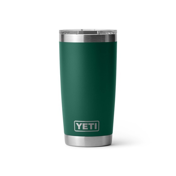 YETI Rambler® 20 oz (591 ml) Tumbler Black Forest Green