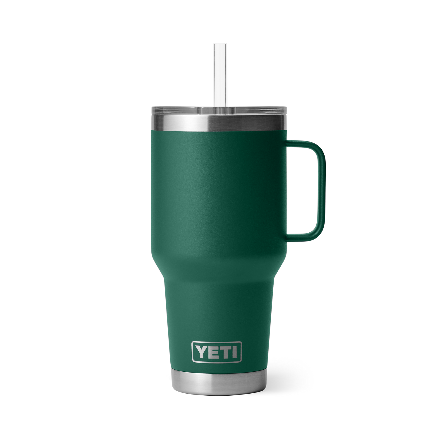 YETI Rambler® 35 oz (1 l) Trinkbecher Black Forest Green