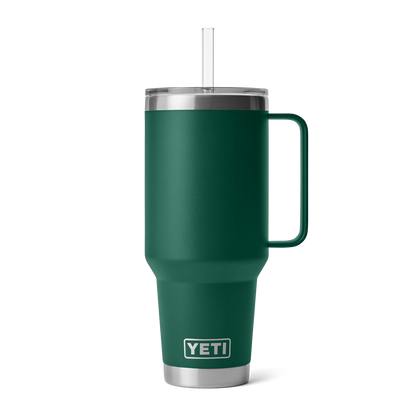 YETI Rambler® 42 oz (1.2 l) Straw Mug Black Forest Green