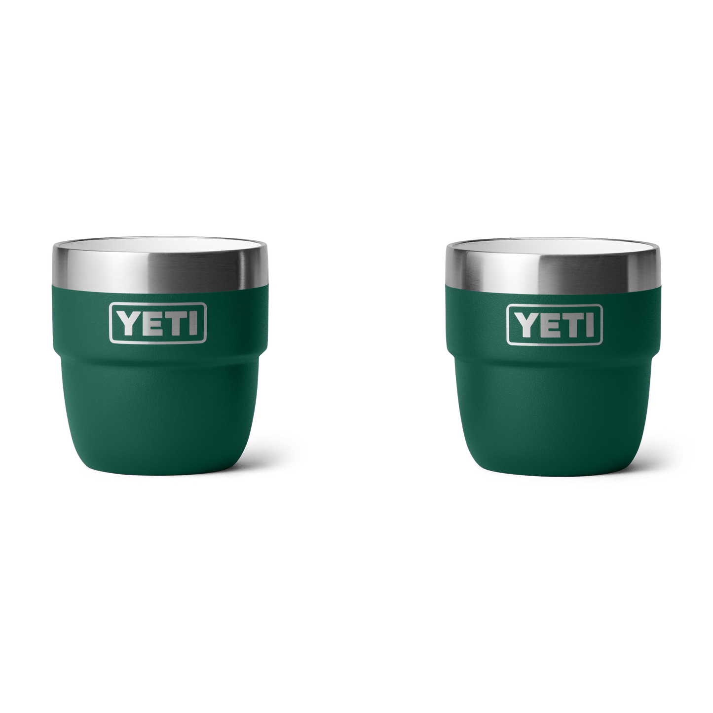 YETI Rambler® 4 oz (118 ml) Stackable Cups Black Forest Green