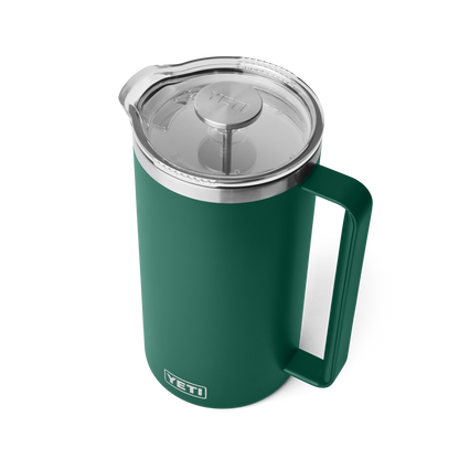 YETI Rambler™ 64 oz (1,9 L) Stempelkanne Black Forest Green