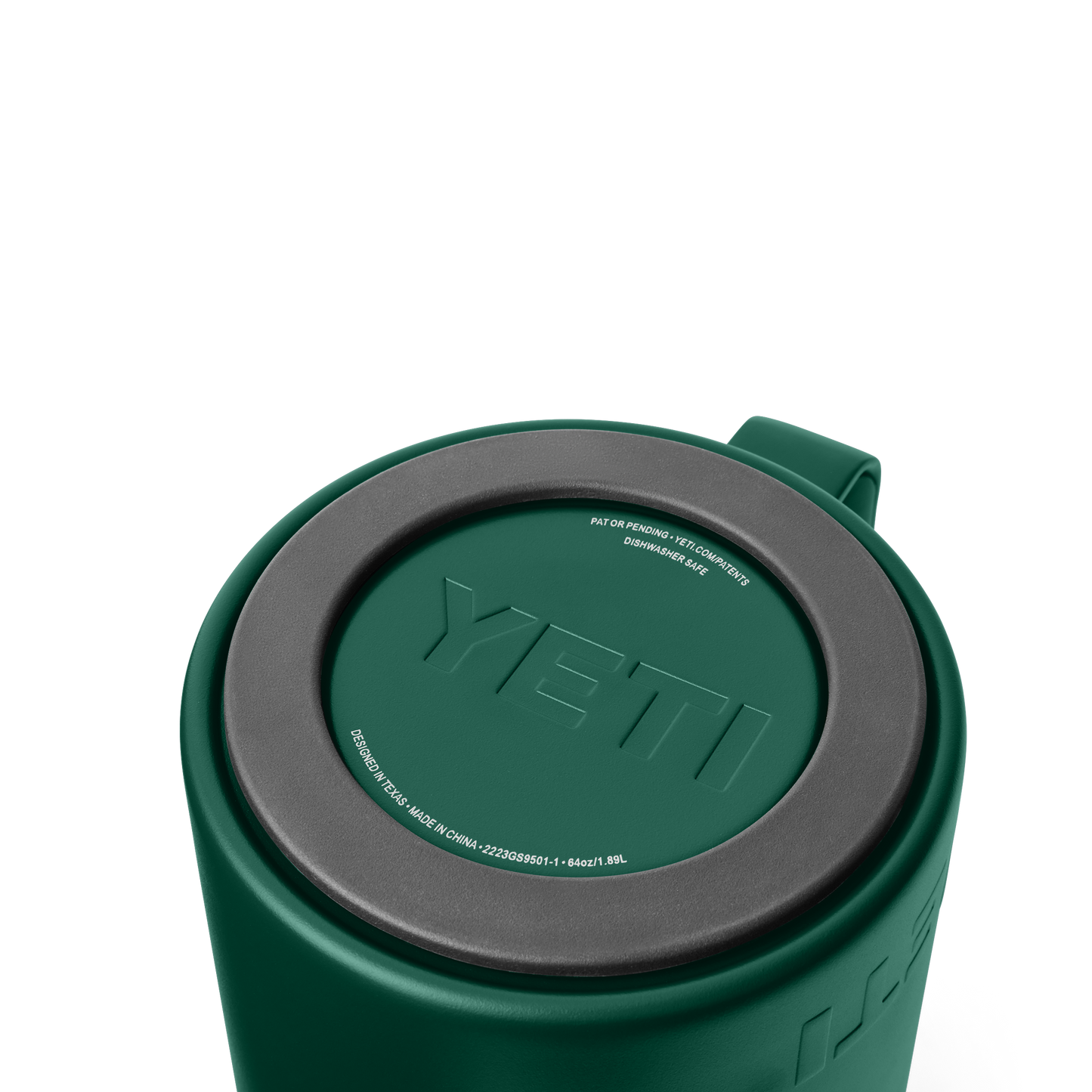 YETI Rambler™ 64 oz (1,9 L) Stempelkanne Black Forest Green