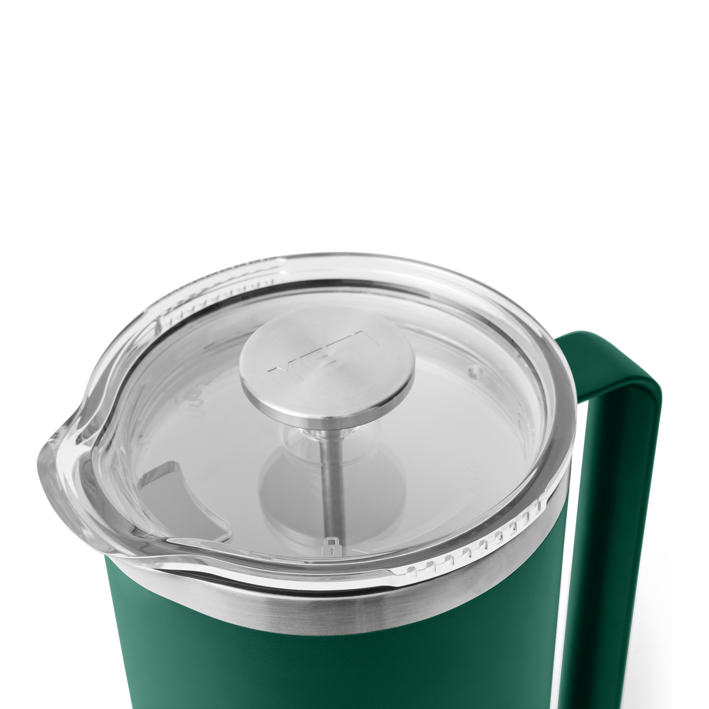 YETI Rambler™ 64 oz (1,9 L) Stempelkanne Black Forest Green