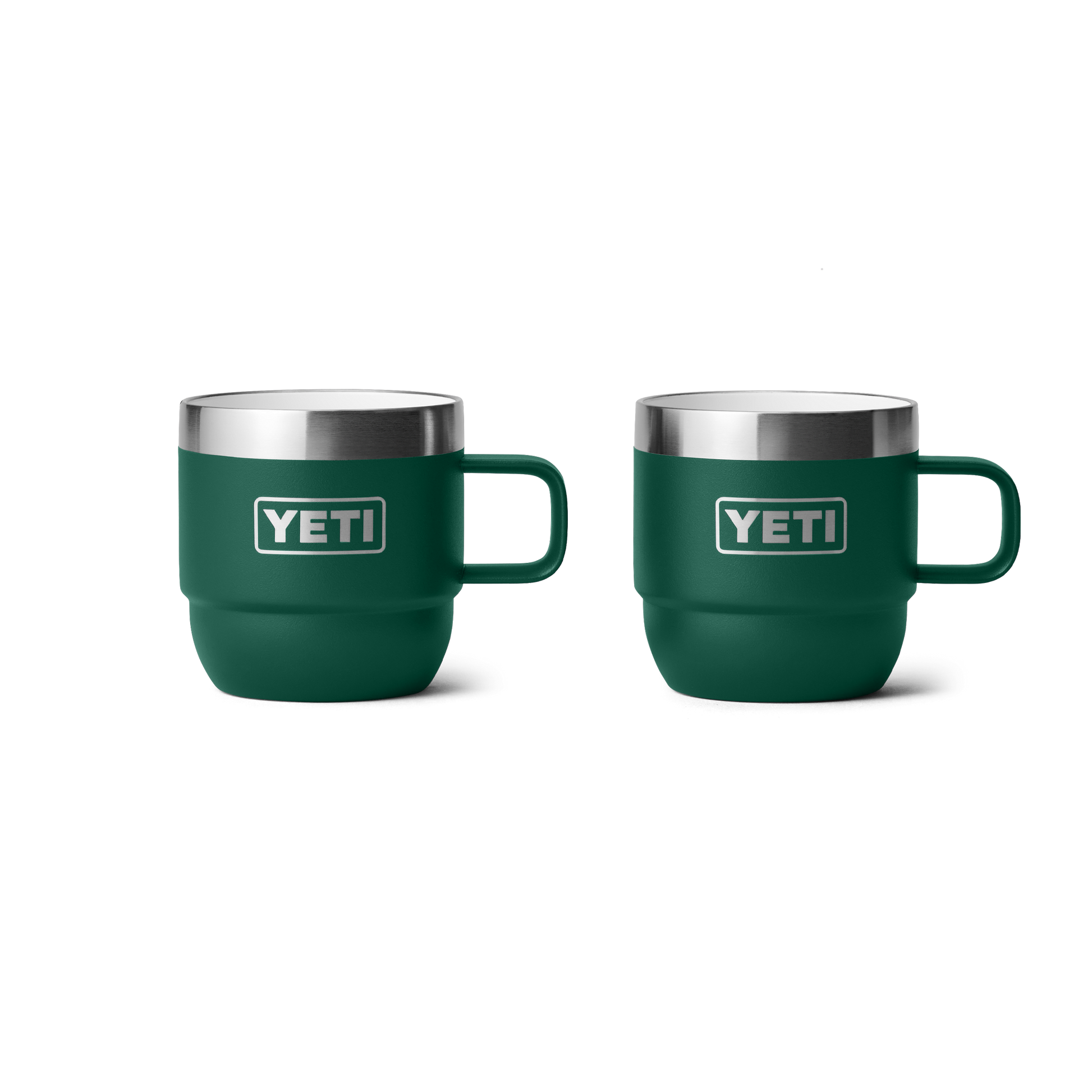 YETI Rambler® 6 oz (177 ml) Stackable Mugs Black Forest Green